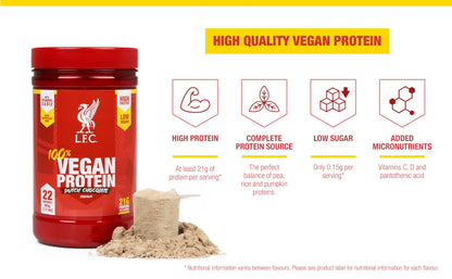 LFC Vegan Protein Powder Banana Caramel Flavour 680g 100% Vegan Protein Powder 21g High Protein, Vector ConsumerBuy Supplements Australia