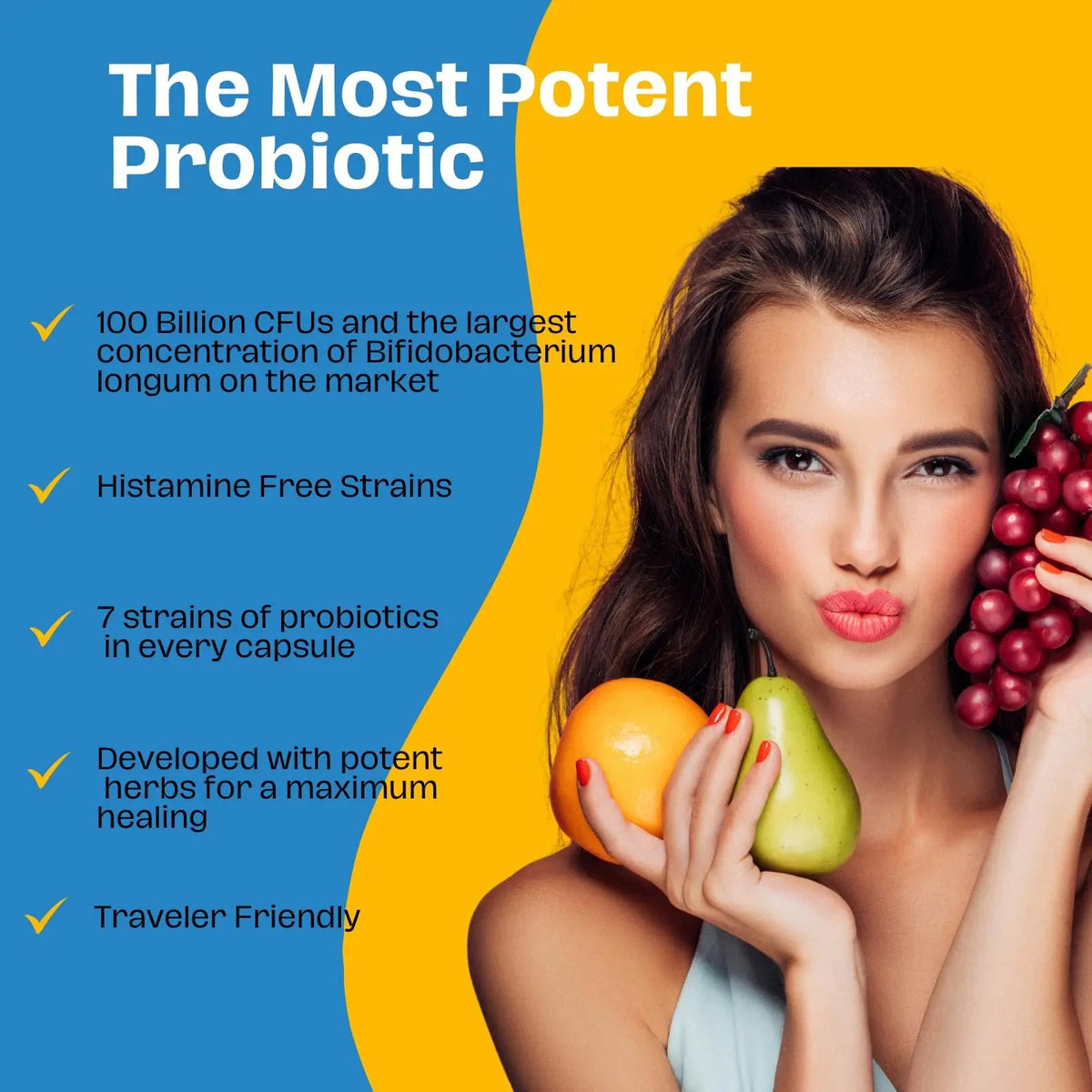 The Gut Institute Bifido Maximus Ultra High Potency Probiotics for Women and Men - Bifidobacterium longum 100 Billion CFUs - 28 ct - 7 Strains - No Histamines - No Refrigeration Needed - Made in USA The Gut Institute buy supplements Au