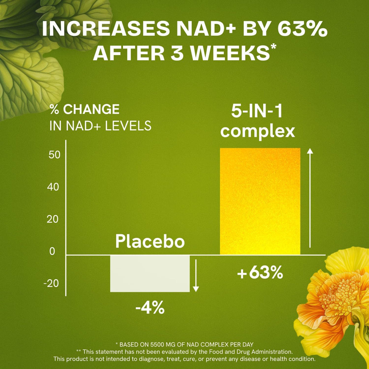 Liposomal NAD Supplement for Women w/Noni | 5-in-1 NAD Resveratrol Supplement w/Berberine & Quercetin | Pure NMN Powder Alternative | Supports Anti Aging & NAD+ Levels | 60 caps - 1 Pack Resurrected HealthBuy Supplements Australia