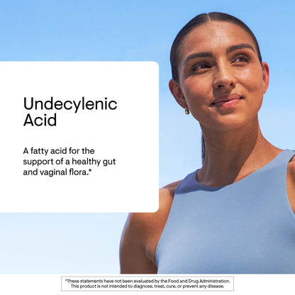 THORNE - Undecylenic Acid (Formerly Formula SF722) - 250 mg of Undecylenic Acid - for a Healthy Balance of Gut & Vaginal Flora* - Gluten Free - 250 Gelcaps - 50 Servings THORNEBuy Supplements Australia