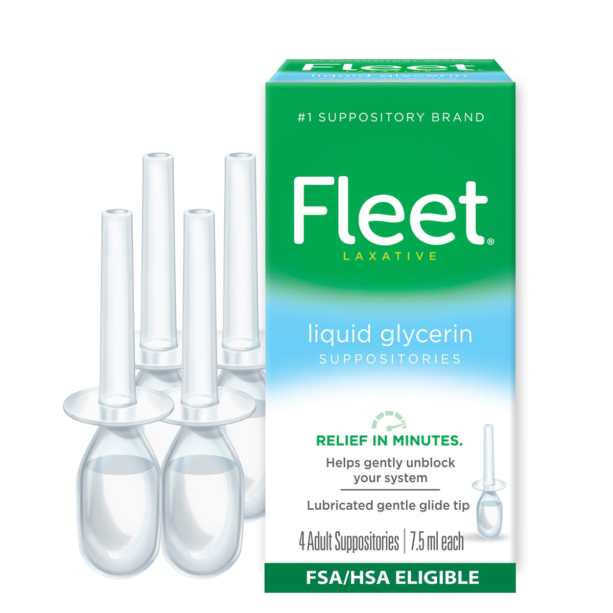 Fleet Liquid Glycerin Suppositories 4 Each FleetBuy Supplements Australia