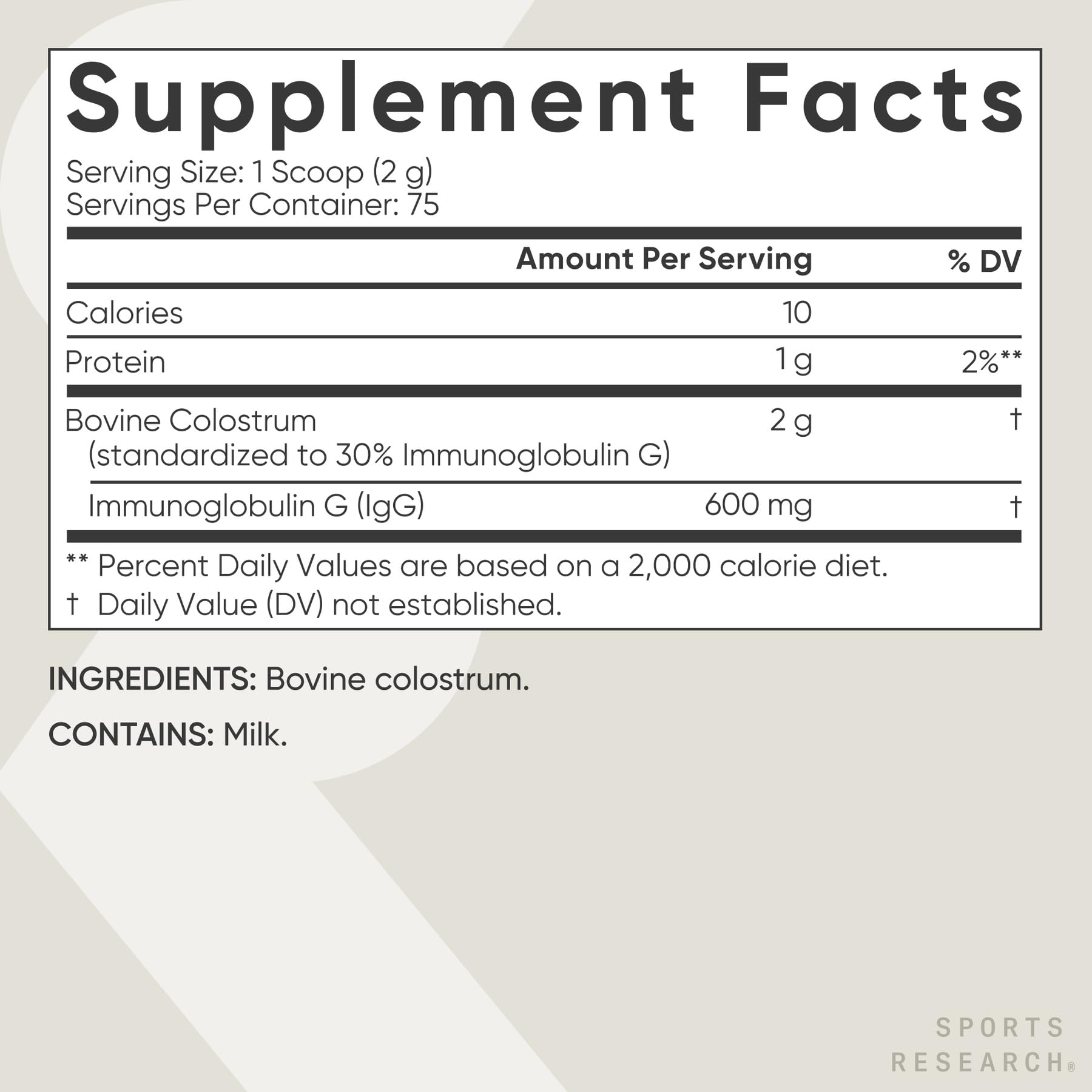 Sports Research® Gut Health Pack - Daily Probiotics w/Lacto & Bifido Probiotic Strains (60 Billion CFU) and U.S. Sourced Bovine Colostrum Powder w/IgG Antibodies for Gut Health & Digestive Support Sports Research buy supplements Au