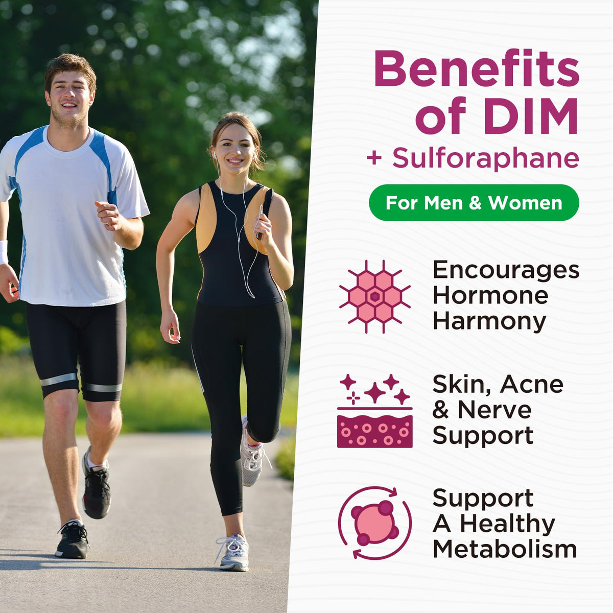 DIM Liquid Drops Supplement Women – Hormone Harmony for Women & Acne Supplements with Multivitamins, Inositol, Sulforaphane - Hormone Balance, Clear Skin & Mood Support, Mixed Berry Flavor 2 Fl Oz CFILIHTCBuy Supplements Australia