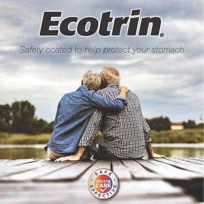 Ecotrin Low Strength Safety Coated Aspirin, NSAID 81mg, 45 count EcotrinBuy Supplements Australia