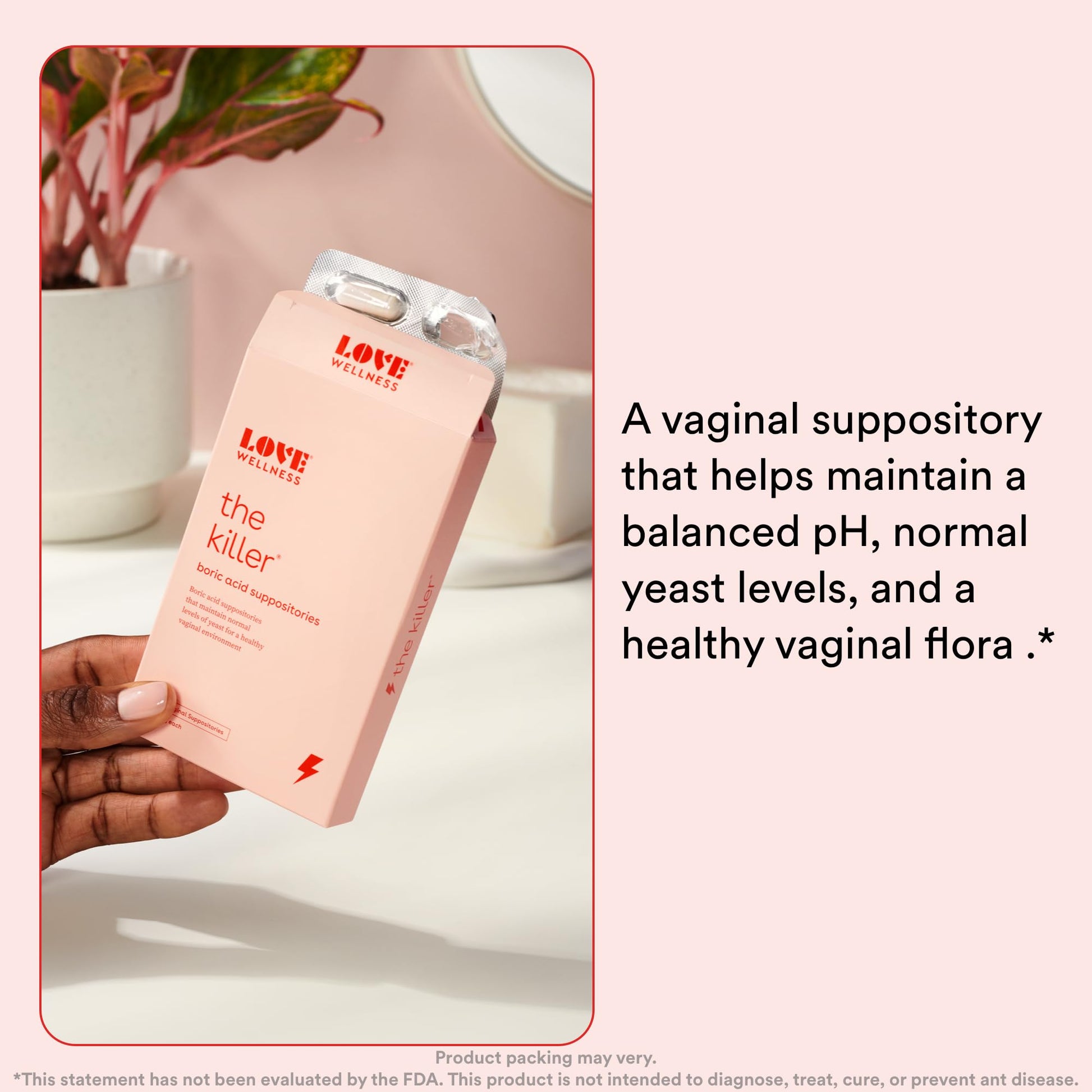 Love Wellness Good Girl Probiotics & The Killer | Vaginal pH Balance Supplement & Boric Acid Suppositories Love WellnessBuy Supplements Australia