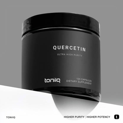 Toniiq Ultra High Purity Quercetin Capsules - 95%+ Highly Purified and Bioavailable - 1000mg Per Serving - 120 Capsules Quercetin Supplement Toniiq buy supplements Au