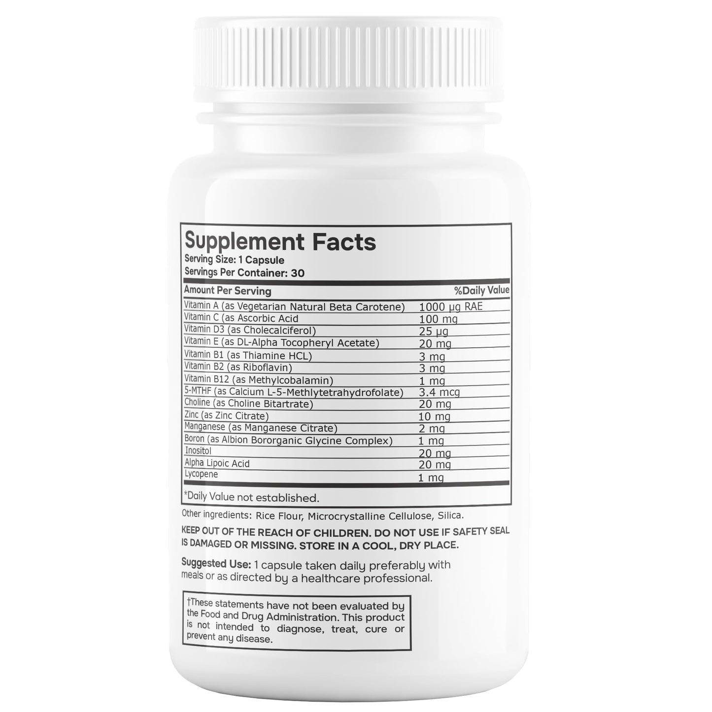 Methylfolate & Methylated Multivitamin envitaminBuy Supplements Australia