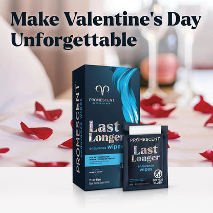 Promescent Delay Wipes Sexual Enhancer for Men to Last Longer in Bed, Extended Climax Control with Benzocaine for Male Genital Desensitizing - Increase Duration (7 Count) Promescent buy supplements Au