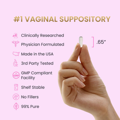 HPD Rx Fem-Rx Boric Acid Vaginal Suppositories for Women – Help Balance Vaginal pH, Eliminate Vaginal Odor – Dr Formulated Feminine Health Support – 30 Capsules Pack of 1 HPD RxBuy Supplements Australia