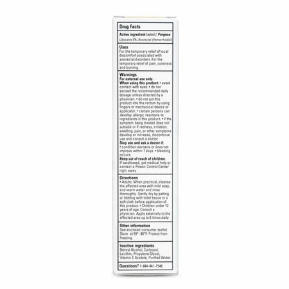 Zensa Numbing Cream 5% Lidocaine – Maximum Strength Topical Anesthetic with Vitamin E for Pain Relief from Hemorrhoids – Vegan, Cruelty-Free, Water-Based, Physiologic pH for Sensitive Skin – 30g ZensaBuy Supplements Australia