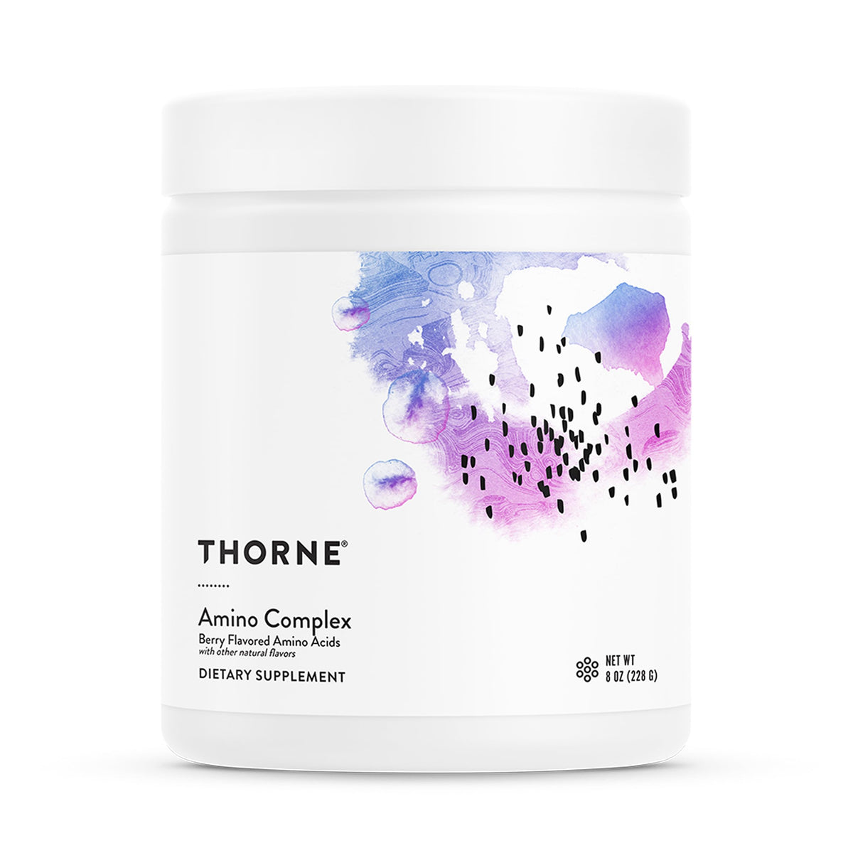 THORNE - Amino Complex - Clinically-Validated EAA and BCAA Powder for Pre or Post-Workout - Promotes Lean Muscle Mass & Exercise Recovery* - NSF Certified for Sport - 30 Servings - 8.0 Oz - Berry THORNEBuy Supplements Australia