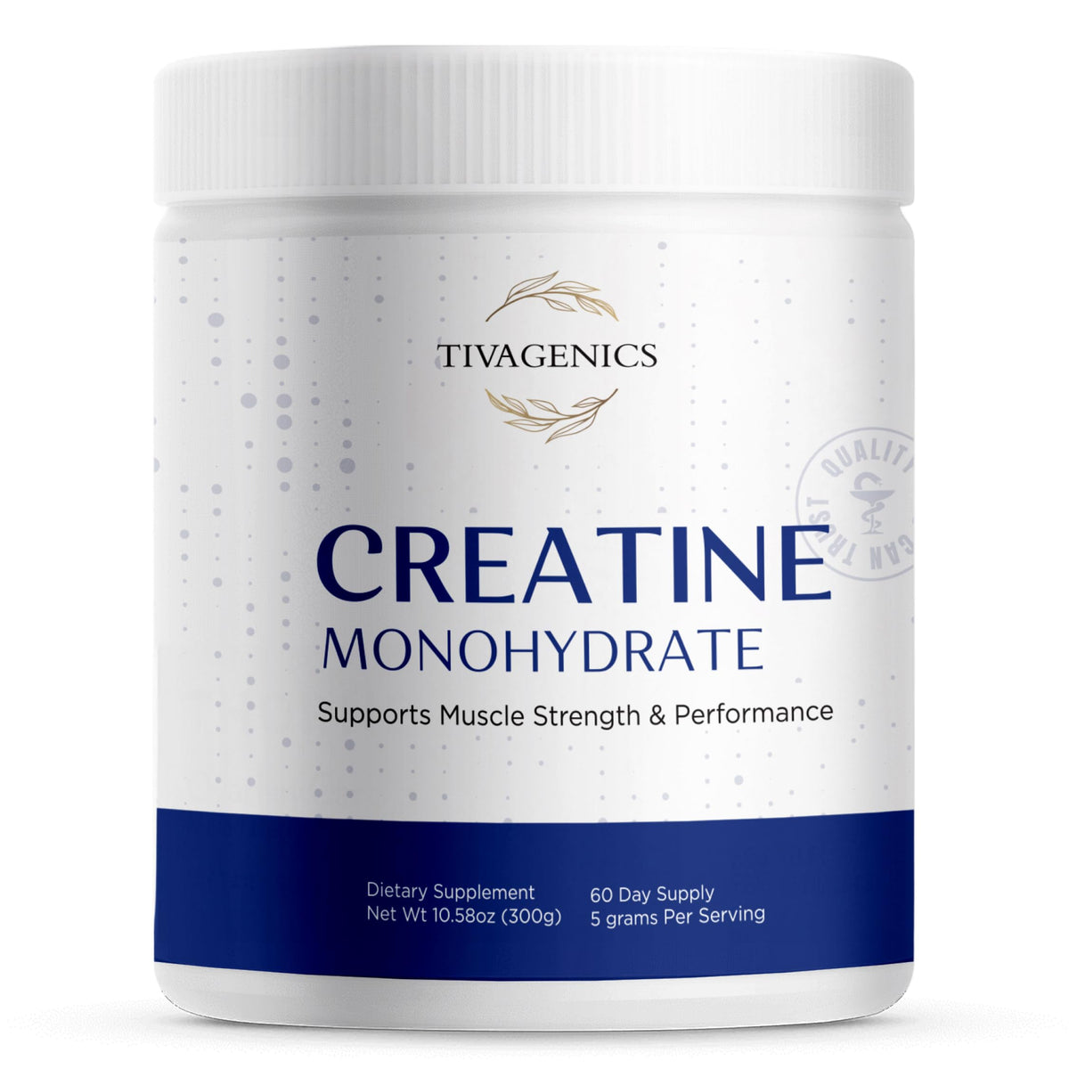 TIVAGENICS Pure Creatine Monohydrate Powder 300g – Micronized Supplements 5g Serving for Support Muscle Growth & Health | Unflavored Creatine for Men & Women LabTested Vegan-Friendly 60 Days Supply TIVAGENICSBuy Supplements Australia