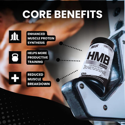 Nutrex Research HMB 1000 MG | Supports Muscle Recovery, Reduce Skeletal Muscle Damage, Increased Strength, Prevent Muscle Loss | 120 Capsules Nutrex Research buy supplements Au
