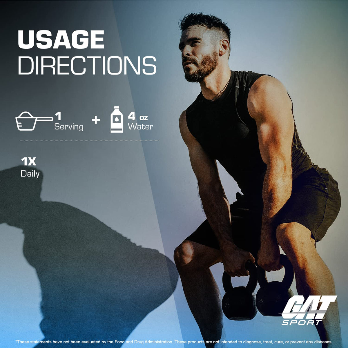 GAT SPORT Creatine Monohydrate Powder, 150 Grams, Strength, Brain Health, GLP1 Support Anti-oxidant, Endurance, for Men & Women, 1 Month Supply, Unflavored (30 Servings) GAT SPORTBuy Supplements Australia