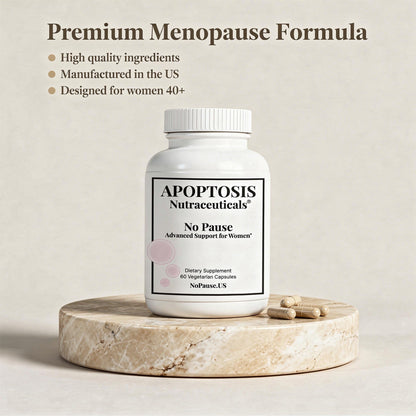 Apoptosis Menopause Supplement for Women – Supports Hot Flash Relief, Mood Balance, Energy & Vitality – with L-Arginine – 60 Capsules – Made in USA Apoptosis NutraceuticalsBuy Supplements Australia