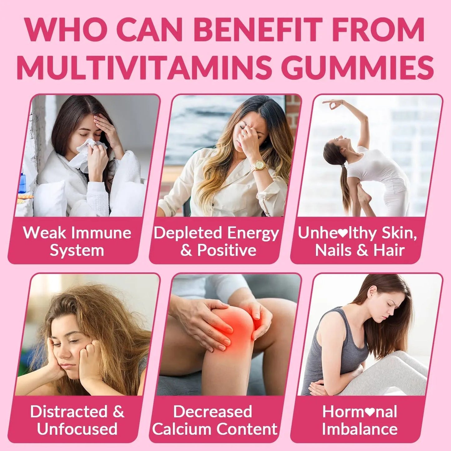 WEEVIT Methylated Multivitamin for Women Gummies, Womens Multivitamin Gummy with Collagen, Iron, Omega-3 WEEVIT