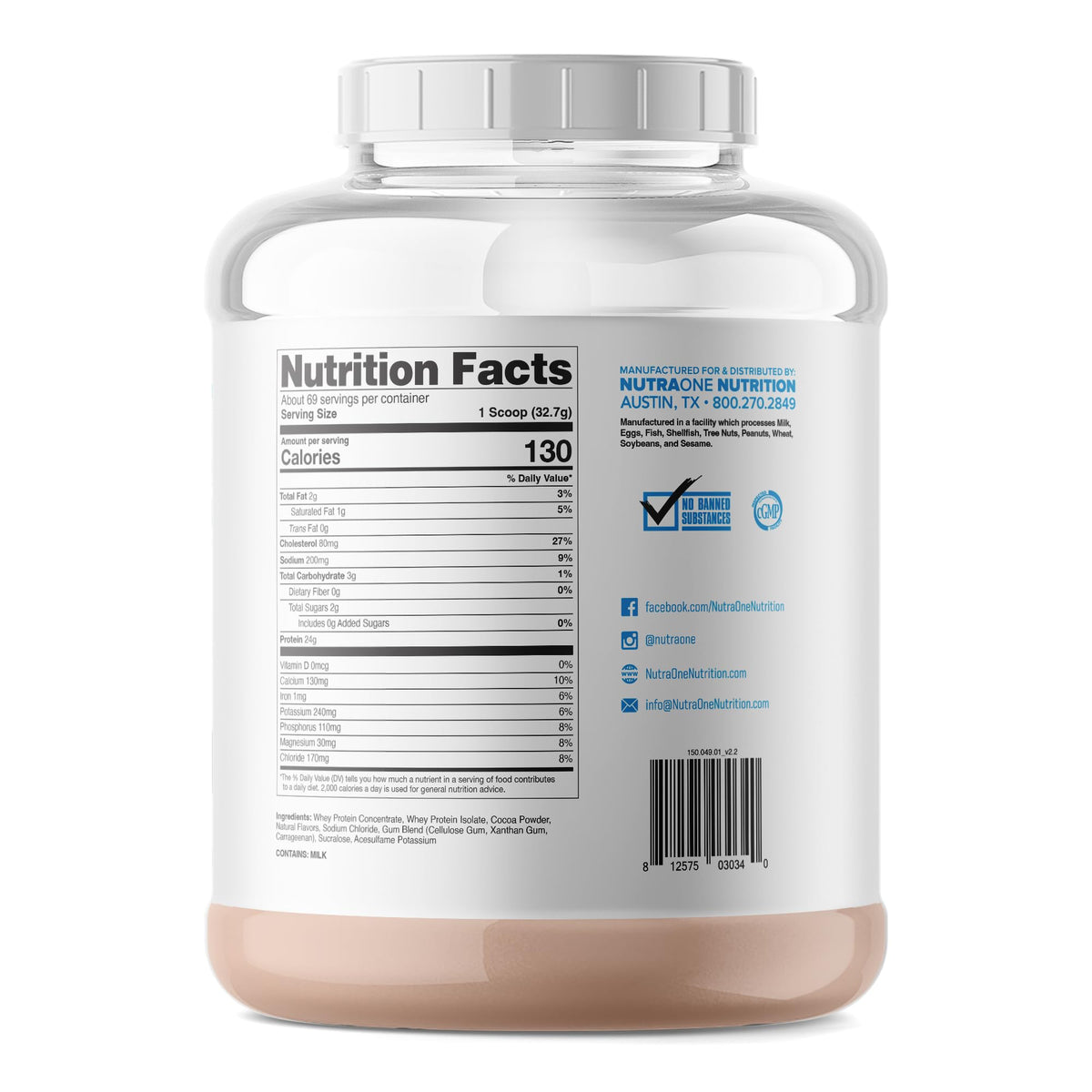 ProteinOne Whey Protein by NutraOne —Promote Recovery and Build Muscle NutraOne NutritionBuy Supplements Australia