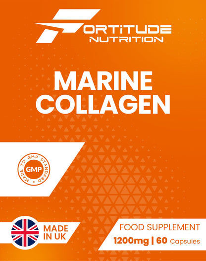 Marine Collagen Capsules | Hydrolyzed Marine Collagen with Vitamin C | High Strength Collagen Fortitude NutritionBuy Supplements Australia