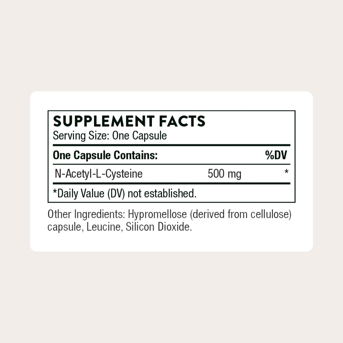 THORNE - NAC - N-Acetylcysteine - 500mg - Supports Respiratory Health & Immune Function - Promotes Liver & Kidney Detox THORNE canada supplements