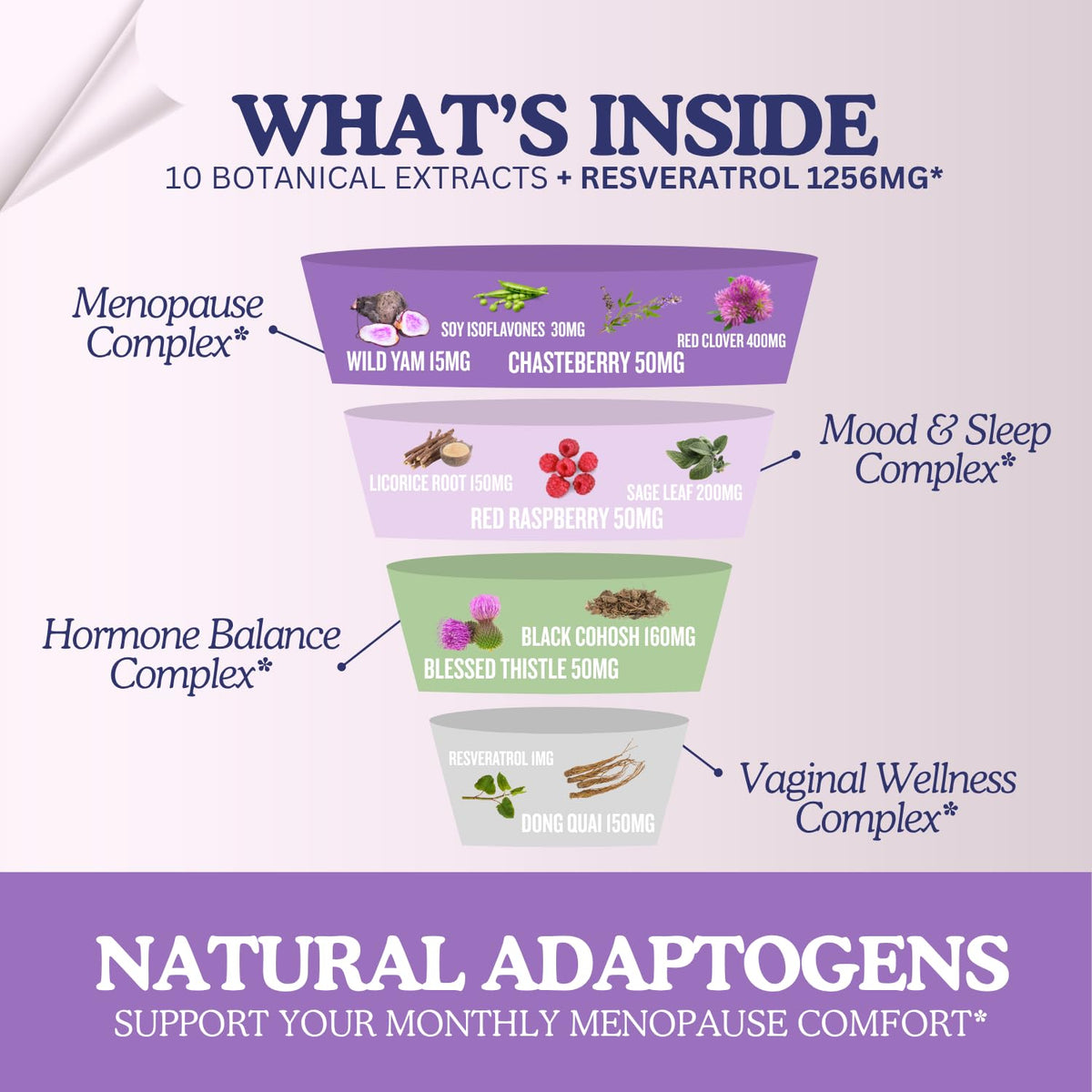 11-in-1 Hormonal Balance, Relief for Menopause Symptoms, Helps Reduce Hot Flashes, Night Sweats, and Mood Swings, Clinically Proven Ingredients, Natural PMS Support, Made in USA, 3rd Party-Tested HERBAL HOTBuy Supplements Australia