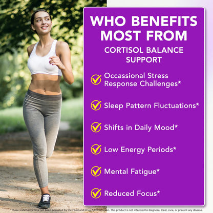 BUCAOAGU Cortisol Supplements for Women - Cortisol Reducer & Stress Support - Magnolia Bark, Rhodiola Rosea, Holy Basil, Magnesuim, Phosphatidylserine - Hormone Balance & Mood, Focus, Sleep Support BUCAOAGUBuy Supplements Australia