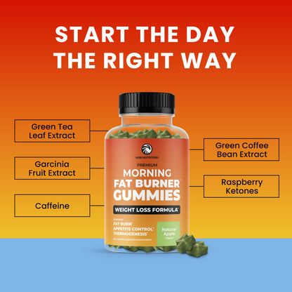 Morning Fat Burner Gummies for Weight Loss for Women & Men | Thermogenic Belly Nobi NutritionBuy Supplements Australia