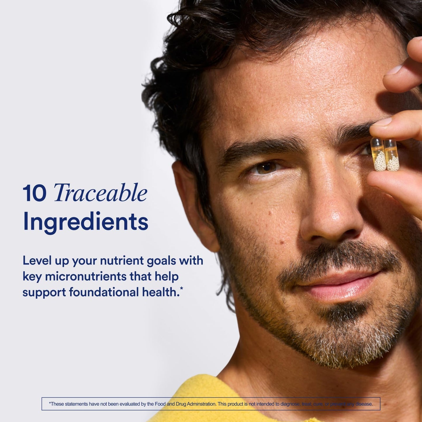 Ritual Multivitamin for Men 18+ with Zinc, Vitamin A and D3 for Immune Function Support*, Omega-3 DHA, B12, K2, Gluten Free RitualBuy Supplements Australia