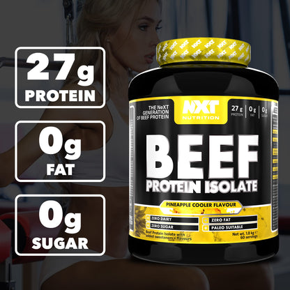 NXT Nutrition Beef Protein Isolate Powder - Protein Powder High in Natural Amino Acids NXT NutritionBuy Supplements Australia