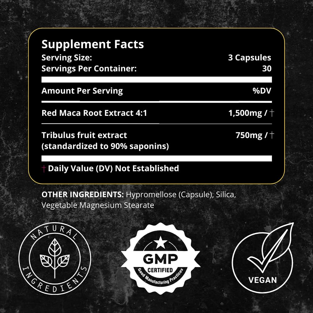 UNALTERED Hormone Balance & Mood Support for Women - Naturally Supports Hormonal Balance & Energy with Tribulus Terrestris & Red Maca Root Extract - Dietary Supplement - 90 Vegan Capsules UNALTEREDBuy Supplements Australia