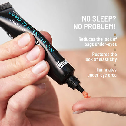 Dr. Brandt Needles No More, No More Baggage Bundle - Minimizes Under-Eye Bags, Puffiness & Dark Circles - Full (0.5 oz) + Travel Size (0.25 oz) Dr. Brandt Skincare buy supplements Au