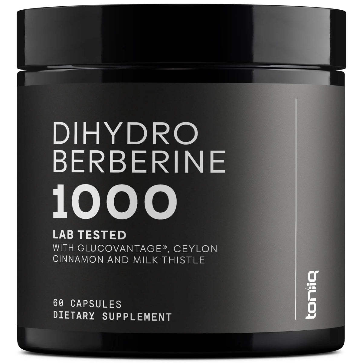 Toniiq Dihydroberberine Supplement - Ultra High Potency 1,000mg Formula with GlucoVantage, 10:1 Ceylon Cinnamon & 50:1 Milk Thistle - Third-Party Lab Tested Toniiq buy supplements Au