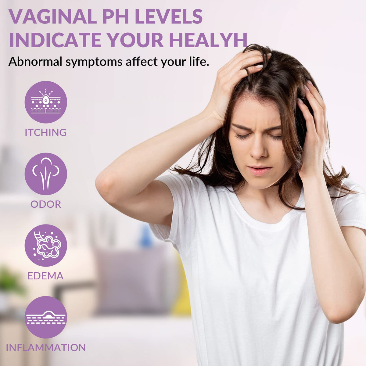 Yeast Infection Test for Women, 50 Count Vaginal pH Test Strips, BV Test Kit at Home SaySummerBuy Supplements Australia
