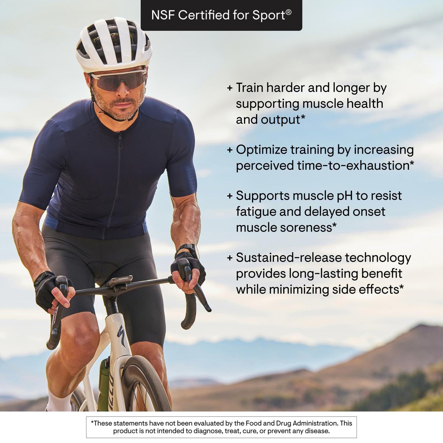 THORNE - Beta Alanine Sustained Release - Supports Muscle Output & Endurance - Helps Reduce Fatigue & Soreness* - Amino Acid Supplement - NSF Certified for Sport - Gluten & Dairy-Free - 120 Tablets THORNE buy supplements Au