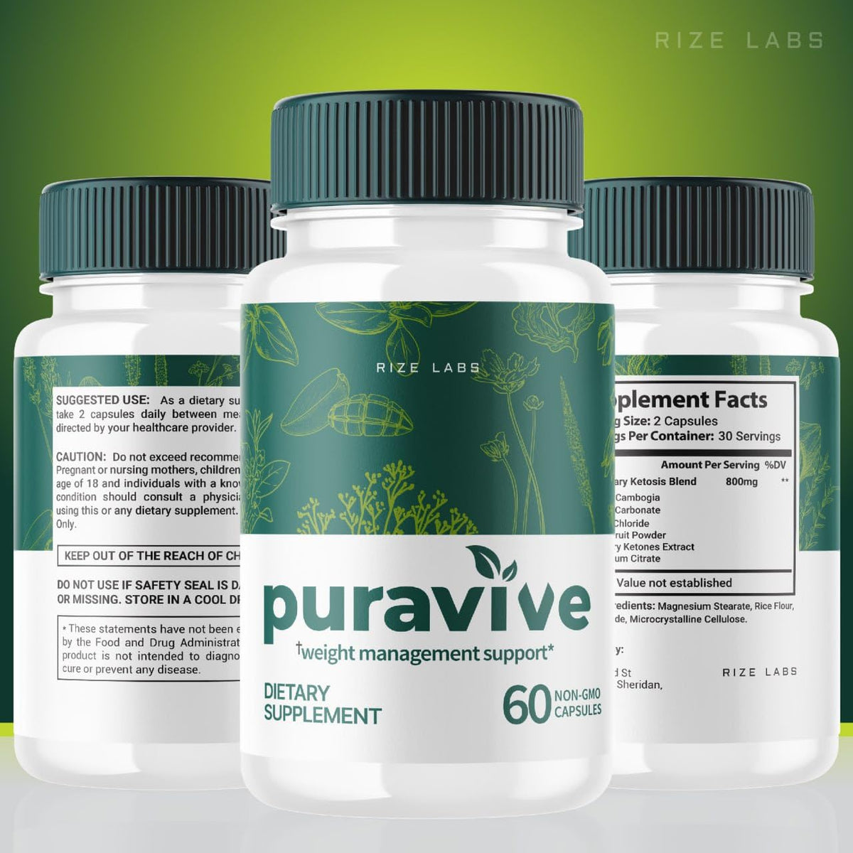 (5 Pack) Puravive Weight Health Pills, Puravive Exotic Rice Capsules Reviews, Purevive Weight rize labsBuy Supplements Australia