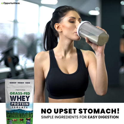 Opportuniteas Grass Fed Whey Protein Isolate Powder - Unflavored Whey Protein Isolate OpportuniteasBuy Supplements Australia