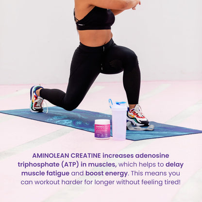 AminoLean Creatine for Women and Men, Pure Micronized Creatine Monohydrate Powder Supplement for Muscle Toning, Mood Support, Energy Boost, and Brain Health, 300g RSP NUTRITIONBuy Supplements Australia