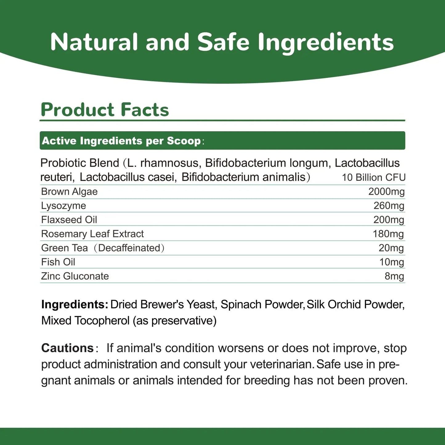 Vetriuntrix Dog Teeth Cleaning Powder, Dental Powder for Dogs Teeth Tartar Remove & Plaque Off, Fresh Breath for Dogs with Natural Plants Blend, Enzymes and Postbiotics, 300g VetriuntrixBuy Supplements Australia