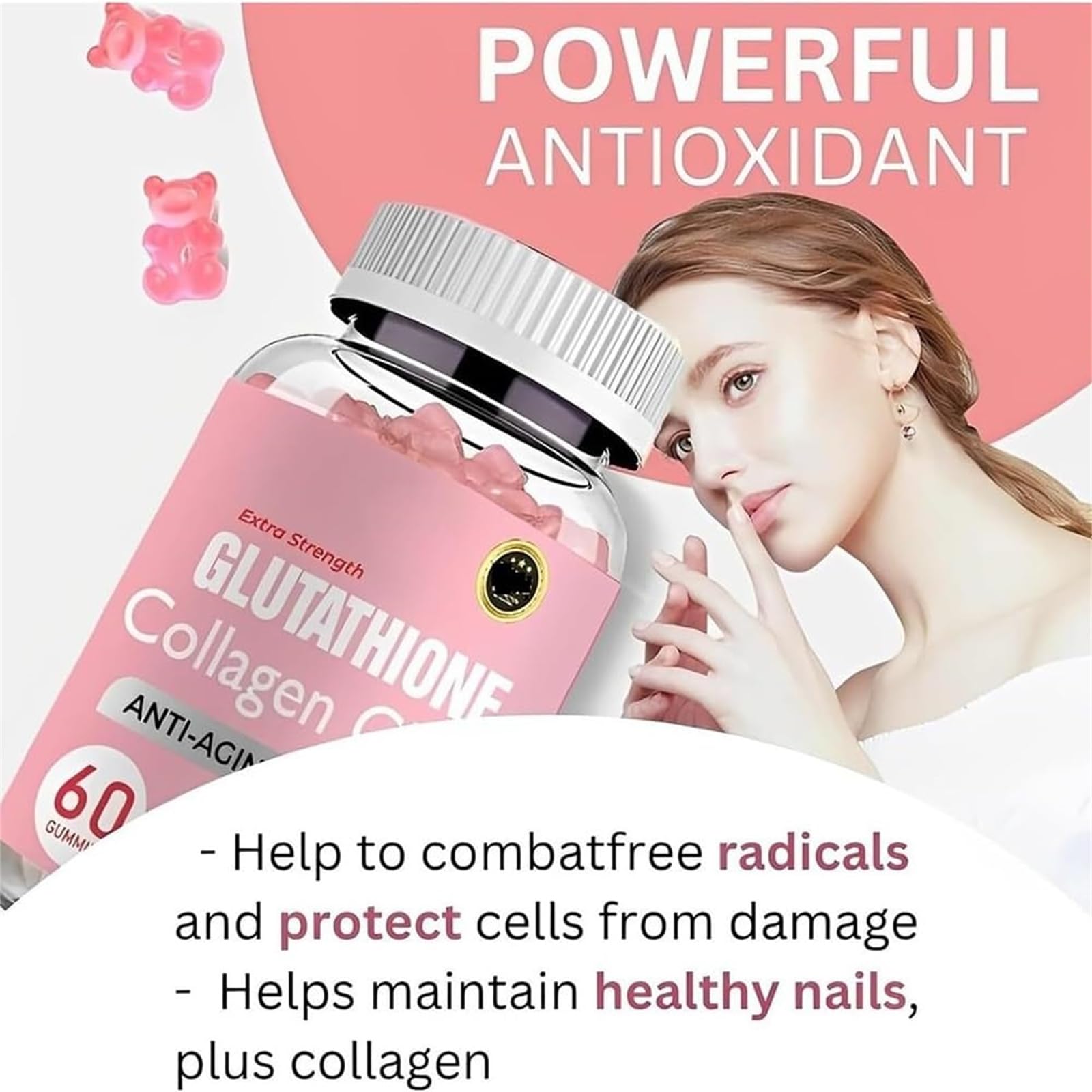 Caduola Glutathione Collagen Glow Gummies, Glutathione Collagen Glow Gummies CaduolaBuy Supplements Australia