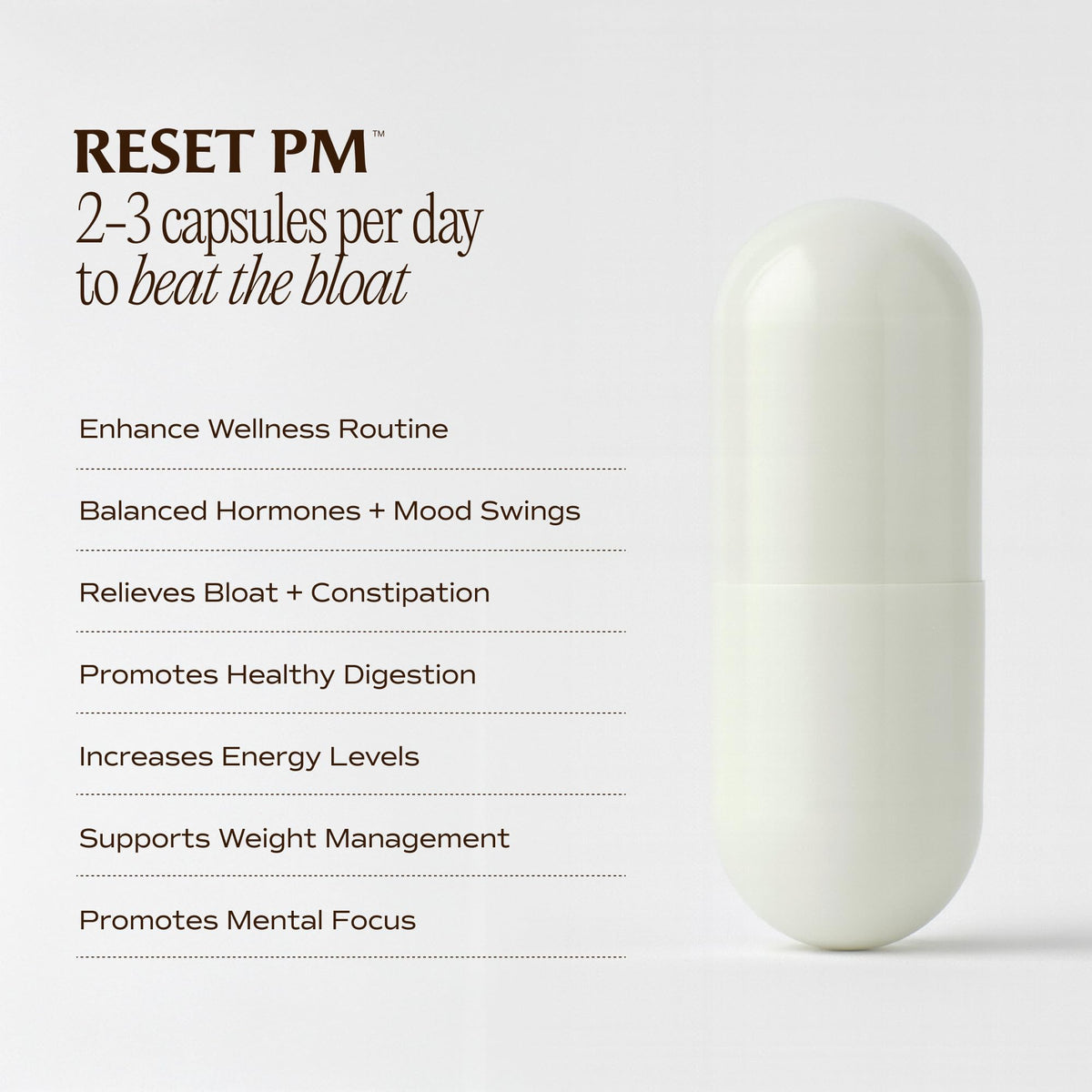 Paulina FITNESS Reset Overnight Digestive Aid, Bloating Relief, & Gut Health Supplement | Natural Detox & Digestive Cleanse to Support Weight Management