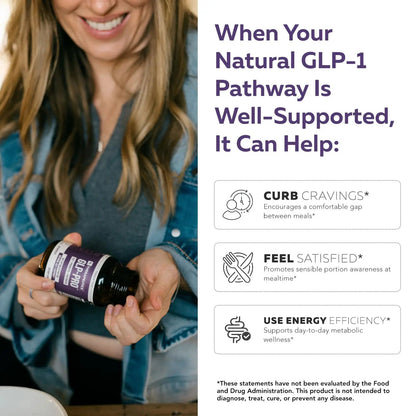 GLP-Pro™: Probiotic & Postbiotic Blend for Natural GLP-1 Support — Akkermansia MucT™, ButyraGen® Butyrate Generator & Spore Bacillus — Healthy Appetite, SCFA & Metabolic Balance — 30 Count Triquetra HealthBuy Supplements Australia