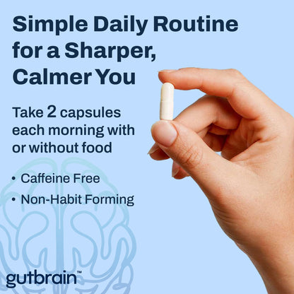 Brain Supplement for Memory and Focus with Probiotics, Advanced 2 in 1 Nootropic Brain Support for Mental Clarity, Caffeine Free Doctor Formulated Supplement, 60 Capsules Purity LabsBuy Supplements Australia