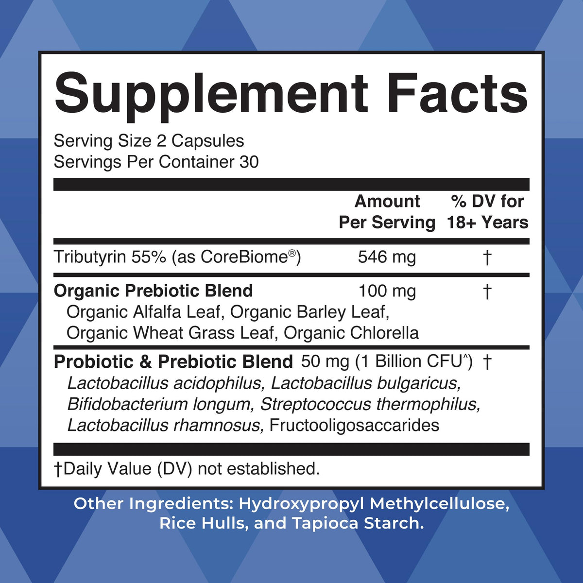 MARYRUTH'S Complete Gut Health+ Capsules | 5 Probiotic Blend | Butyrate | Corebiome® | Vegan Gut Support | Support Gastrointestinal Health & Microbiome