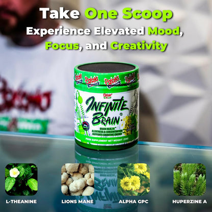 Psycho Pharma. Infinite Brain Nootropic Game Changer. Compete Win (Plato's Lemon Punch, 30 Serving) Psycho PharmaBuy Supplements Australia