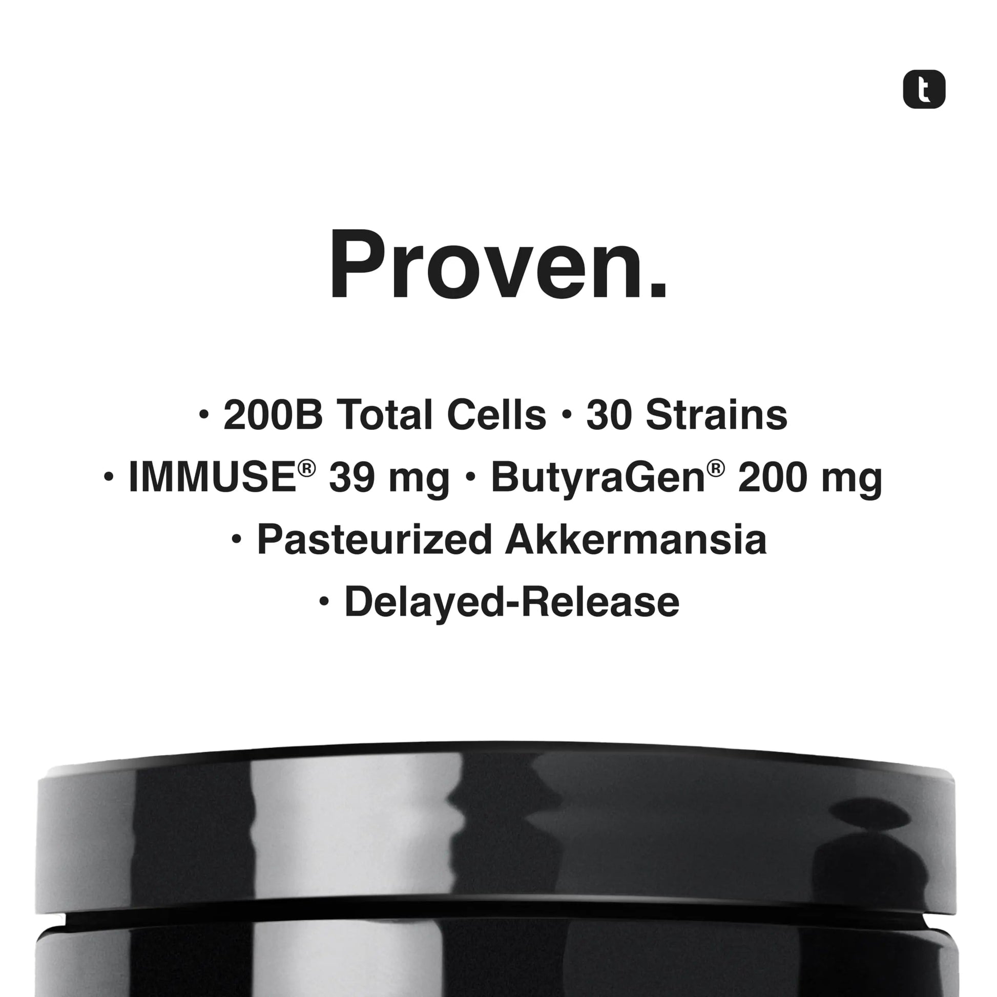 Toniiq Prebiotics and Probiotics – 200B TFU with Postbiotics IMMUSE® & ButyraGen® – 30 Strains – Shelf-Stable Synbiotic Formula – Third-Party Tested – 60 Capsules ToniiqBuy Supplements Australia