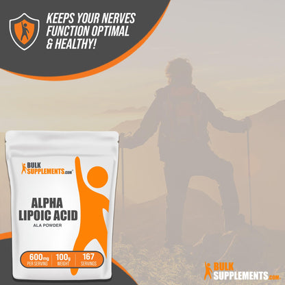BULKSUPPLEMENTS.COM Alpha Lipoic Acid Powder - ALA Supplement, Alpha Lipoic BULKSUPPLEMENTS.COMBuy Supplements Australia