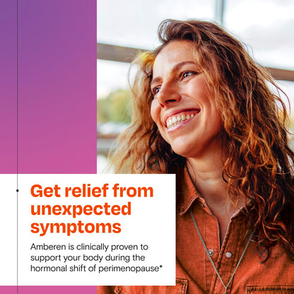 Amberen Perimenopause, Peri-Menopause Multi-Symptom Relief, Vitamin B, Vitamin E & Antioxidants Supplement, Helps Support Hormone Balance, Hot Flashes & Night Sweats, Supplements for Women, 180 Count AmberenBuy Supplements Australia