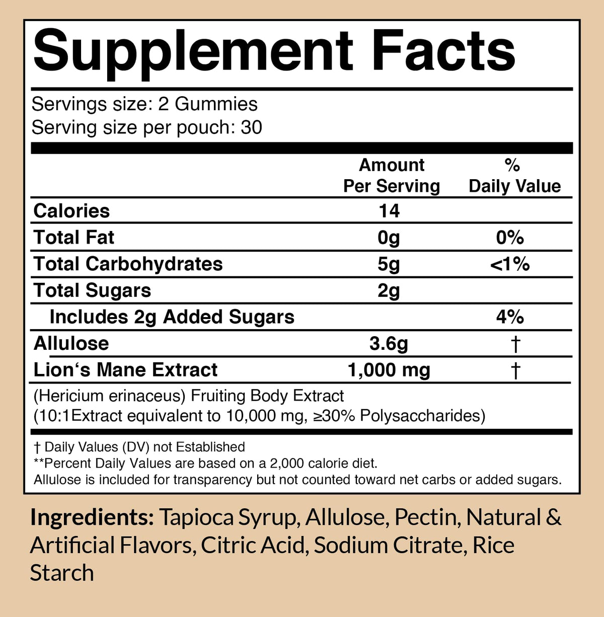 Erth Wellness Lion’s Mane Mushroom Gummies – 10,000mg Fruiting Body Extract per Serving – Brain & Focus Support – Daily Nootropic – Vegan, Low Sugar, Non-GMO – 60 Ct Erth WellnessBuy Supplements Australia