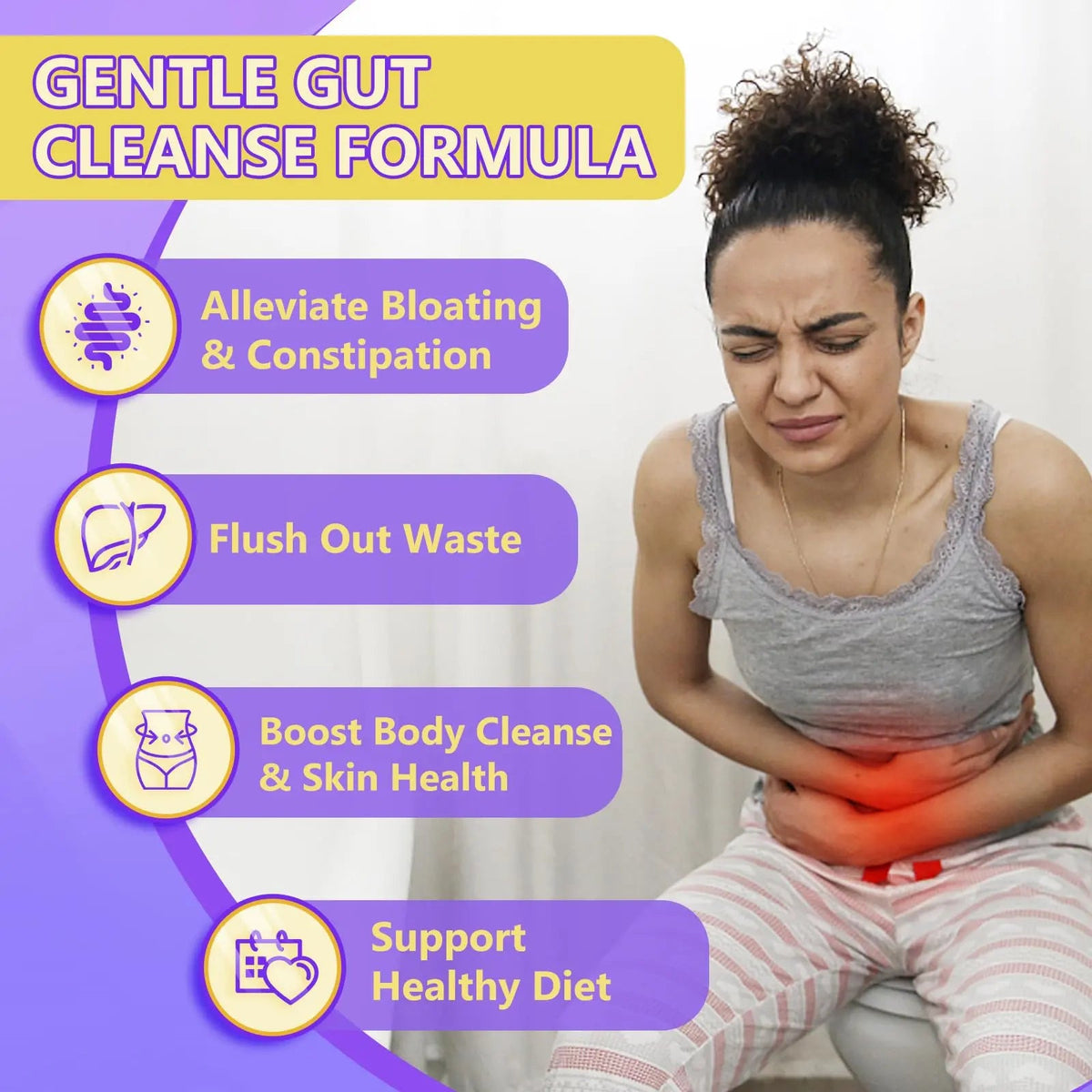 Probiotics for Women & Men Digestive Health，120 Billion CFUs, Prebiotics and Probiotics for Gut Health, D3, Zinc & Immune Support Herbs, Detox Cleanse, 45 Day - 3 Month Supply DRFOSTER buy supplements Au