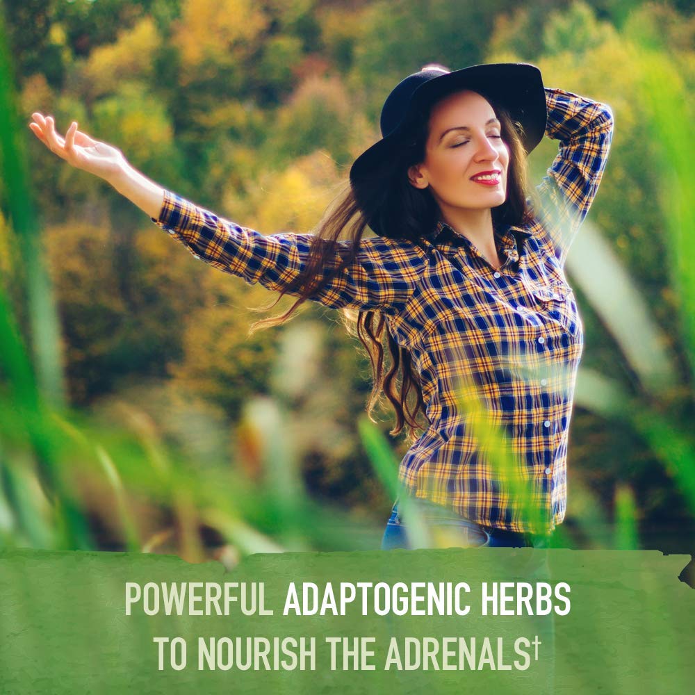 Garden of Life Organics Adrenal Daily Balance, Adaptogenic Herbs Ashwagandha, Holy Basil, B Complex & Probiotics, Organic Non-GMO, Vegan, Gluten Free Supplement, Two Month Supply, 120 Tablets Garden of LifeBuy Supplements Australia