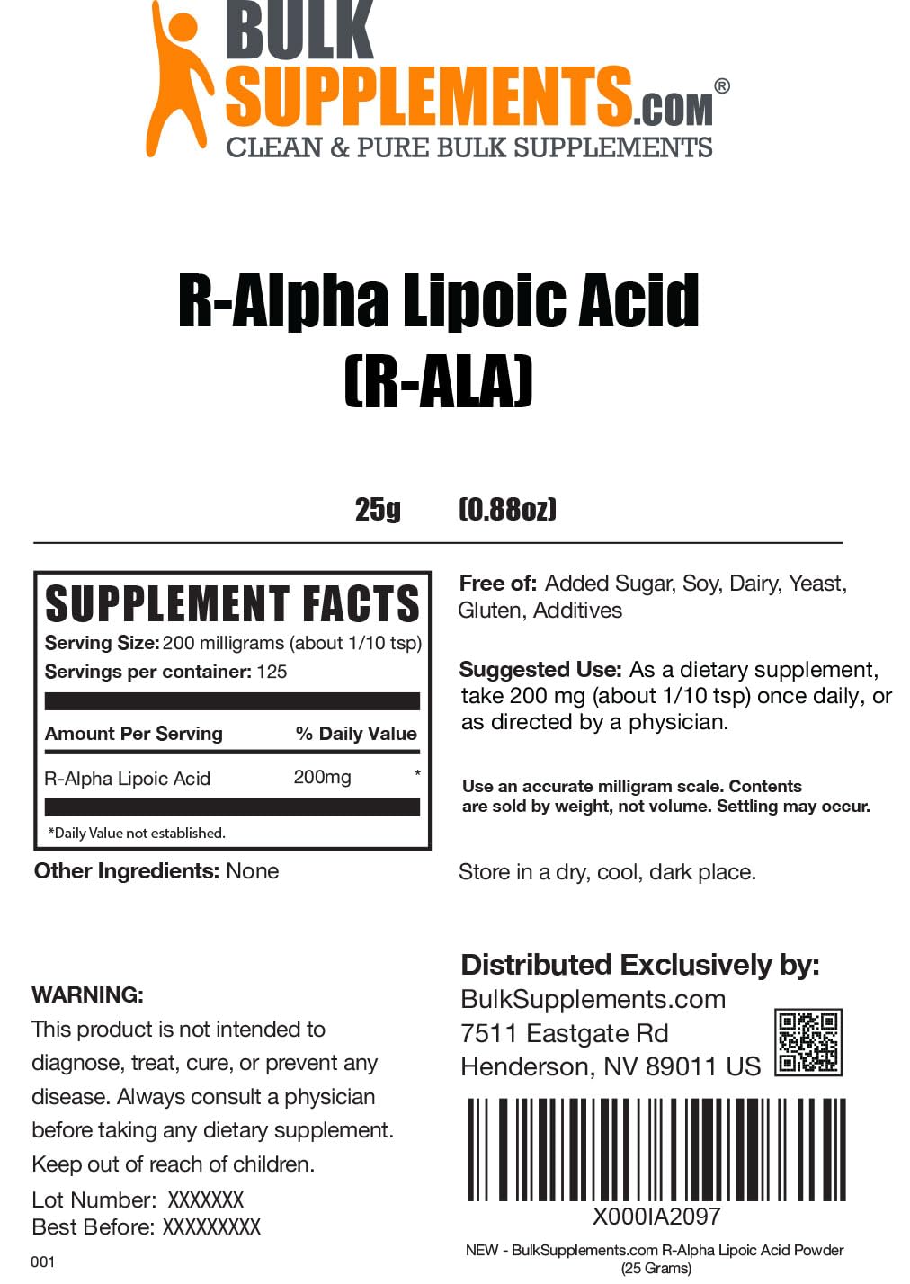 BULKSUPPLEMENTS.COM R-Alpha Lipoic Acid Powder - ALA Supplement, R Alpha Lipoic BULKSUPPLEMENTS.COMBuy Supplements Australia